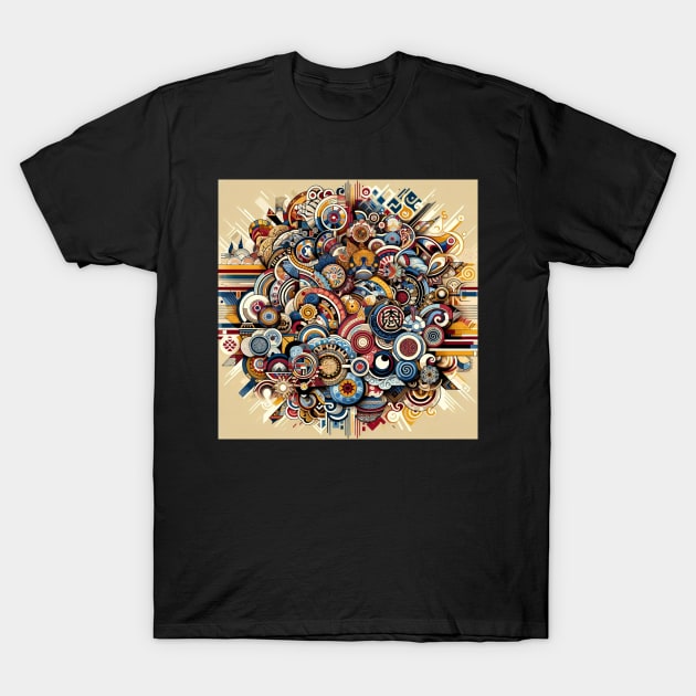 Kaleidoscopic Odyssey T-Shirt by heartyARTworks